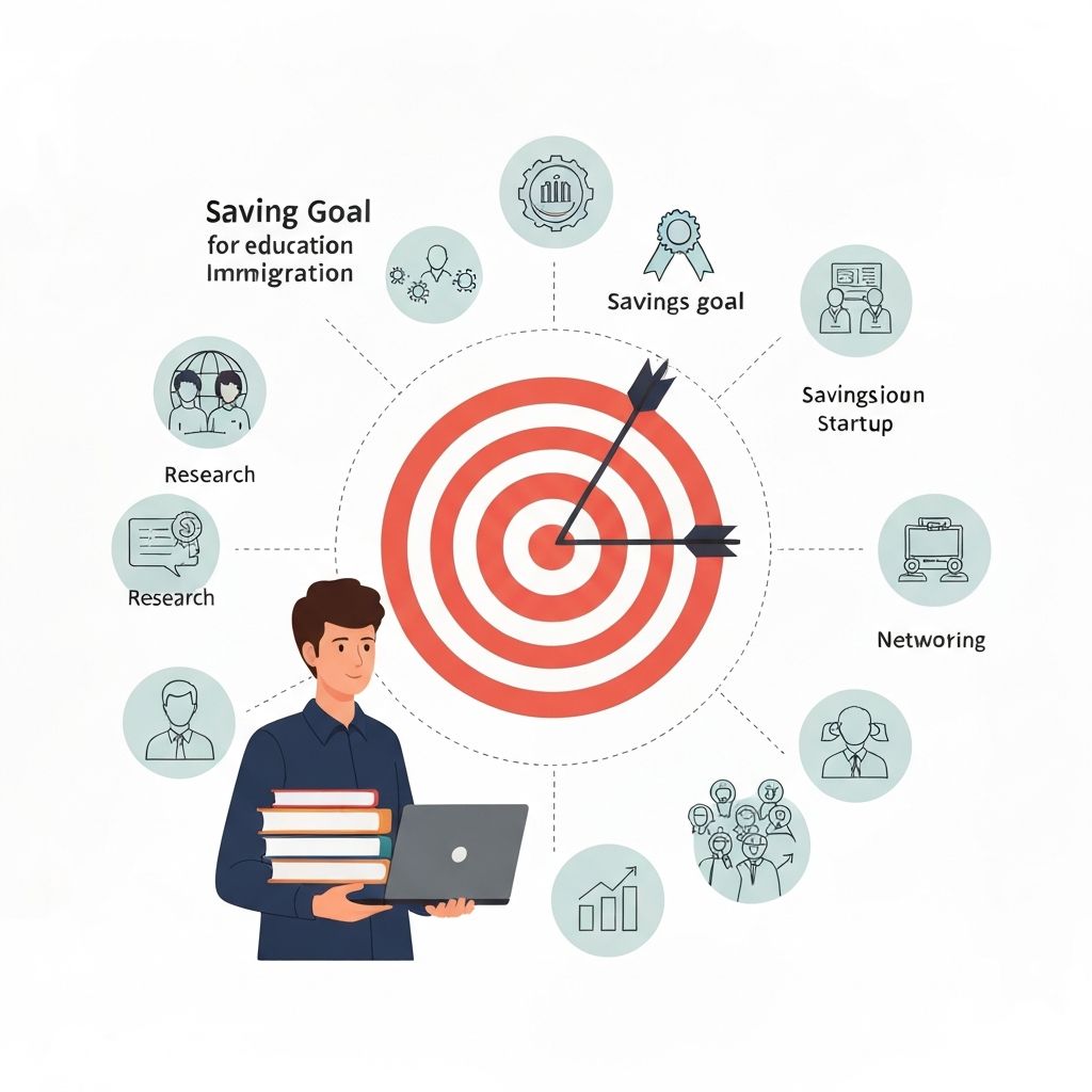 Targeted savings goals illustration